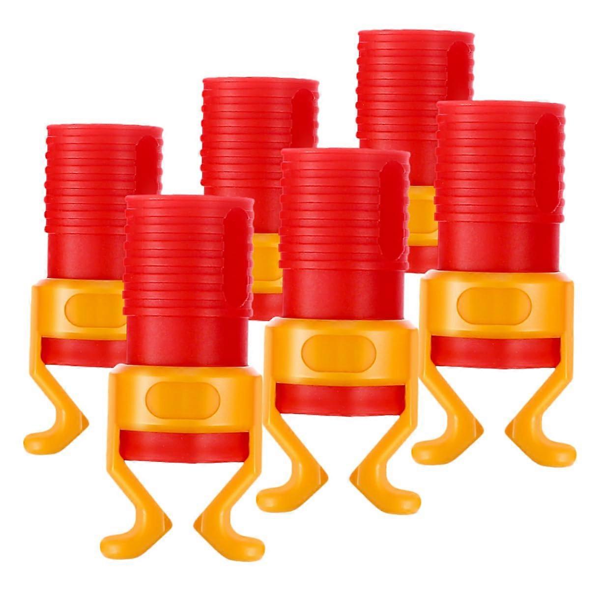 6 pieces plastic screw holder bit holder for woodworking screw securing practical and durable easy to handle for DIYers and professionals