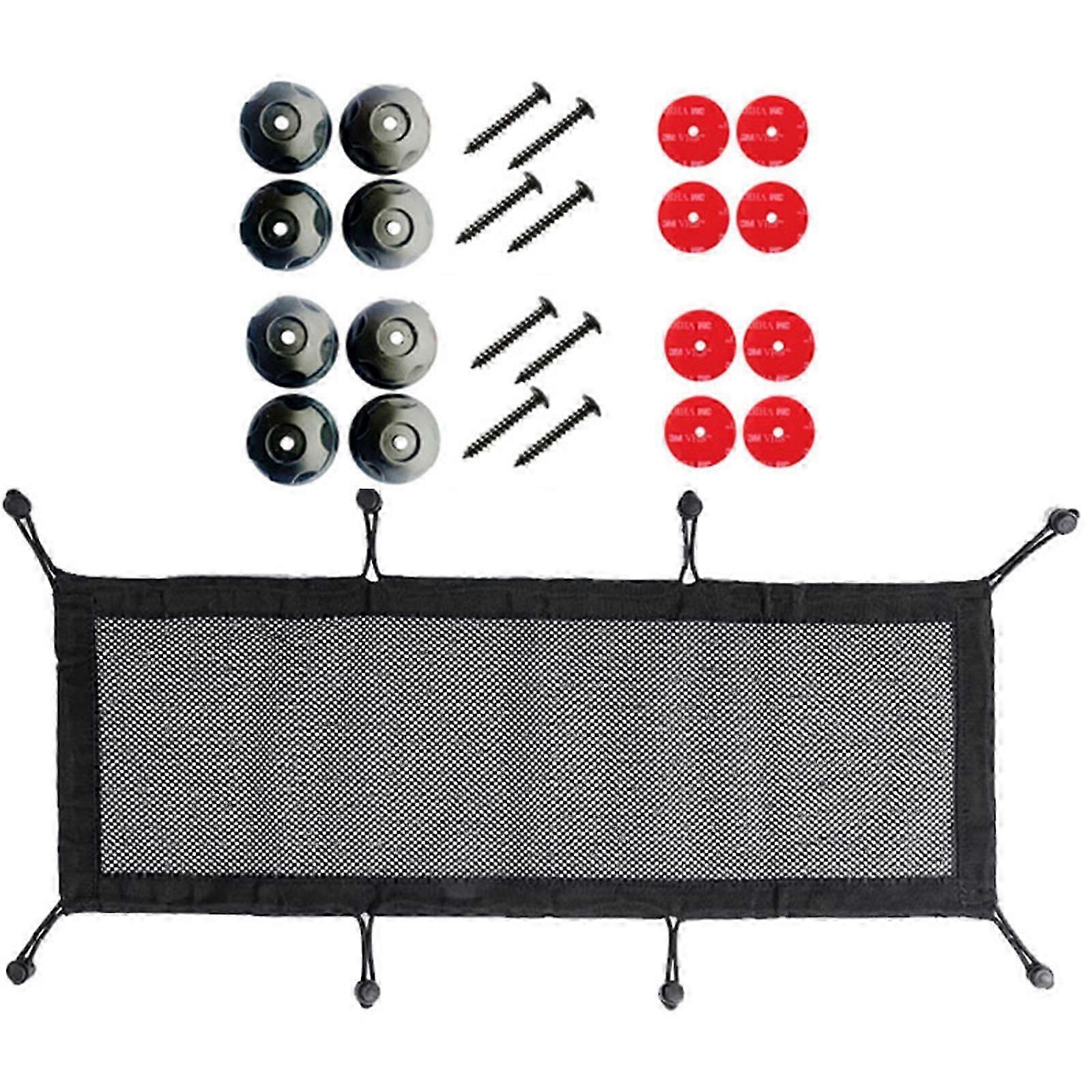 Invisible Under Table Net Bag Storage Portable, Under Table Mesh Storage Bag for Office or Home, Under Table, Invisible, Large Capacity