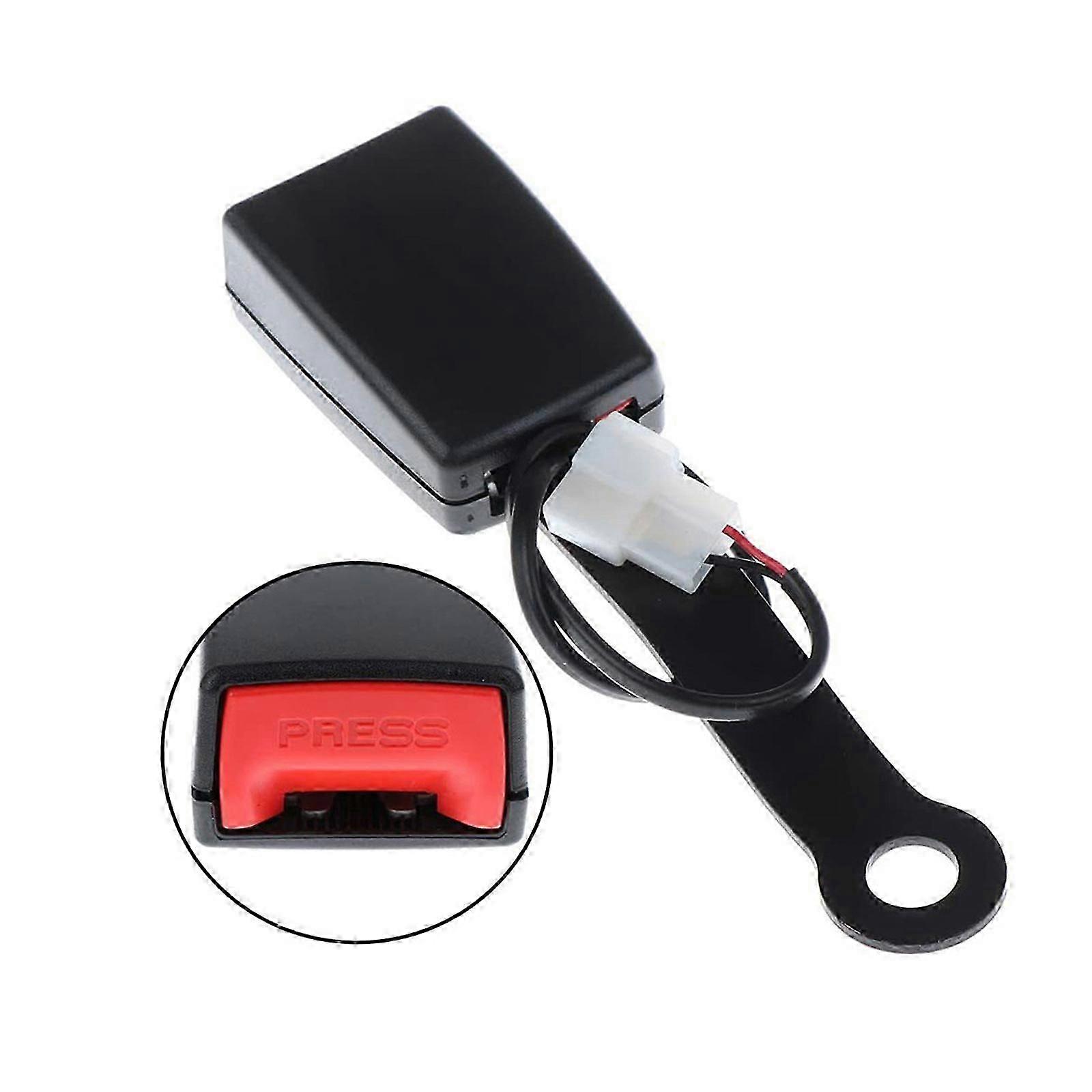 Front Driver Safety Seat Belt Connector with Alarm Warning Cable