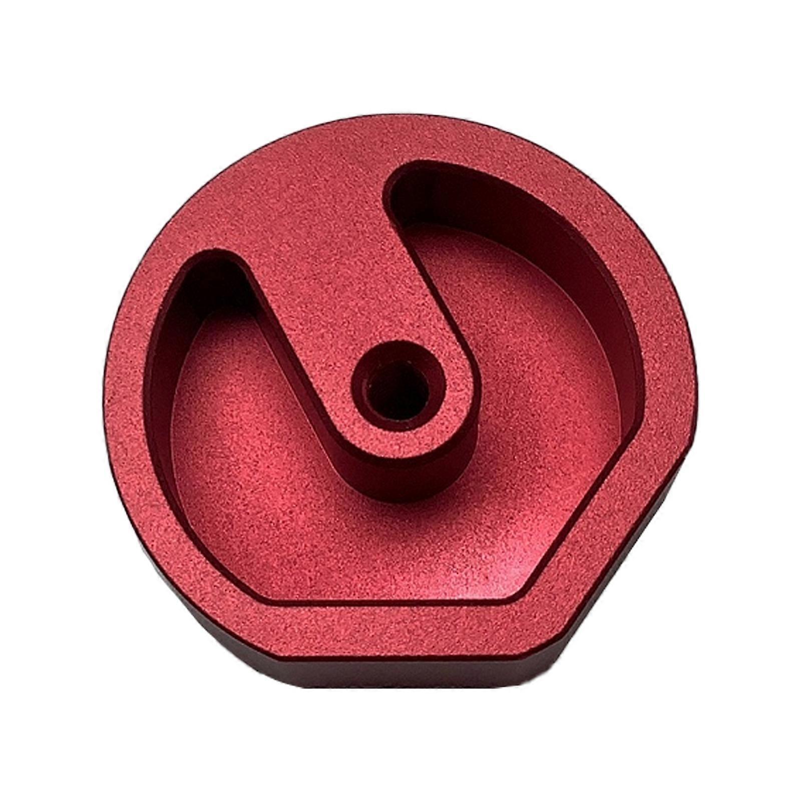 Small Thread Converter Adapter Adjustable Aluminum Tripods Adapter Universal Pipe Mounting Adapter Tool for Device Red