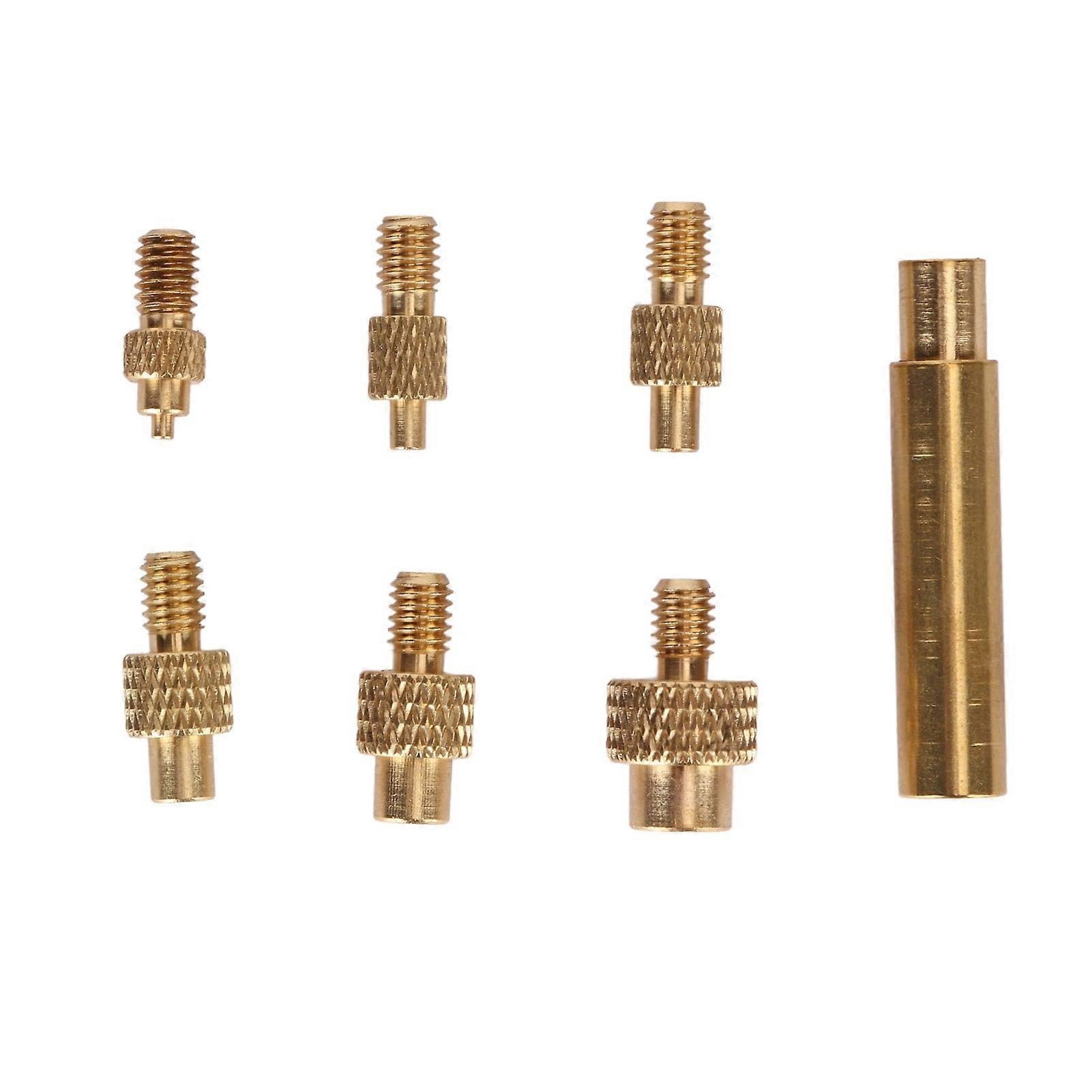 M2 M2.5 M3 M4 M5 M6 1/4 Inch M8 Soldering Iron Tip Set Brass Universal for 3D Printer Parts Heat Transfer Tools