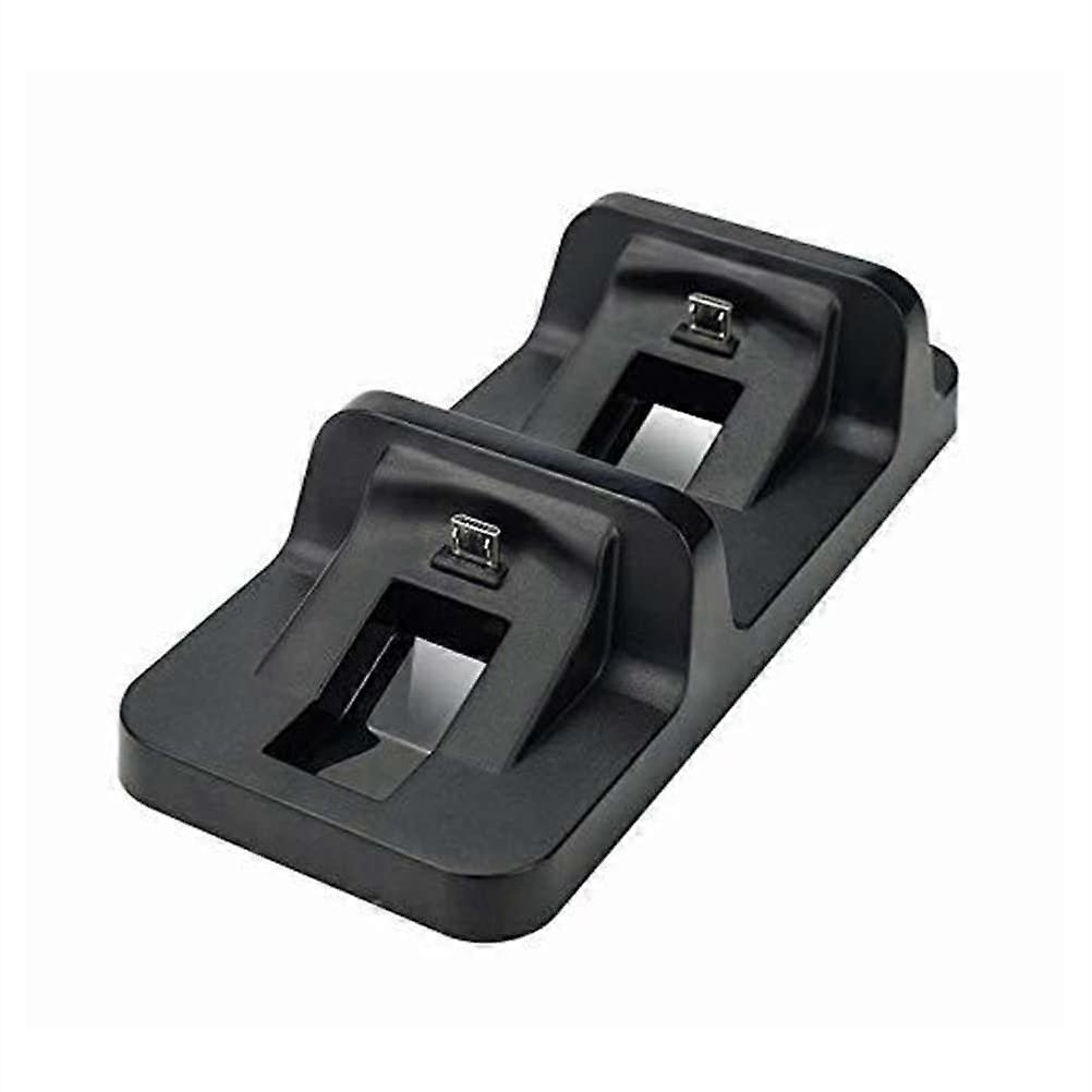 Dual Charging Station for PS4, PS4 Slim, PS4 Pro Controllers - Charger Dock for 2 Game Controllers, Fast Charging, Compact Design