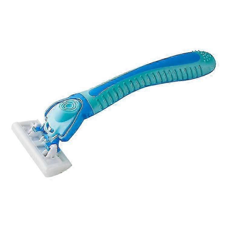 2025 Razor With Replaceable Blades In Smart Storage Box-blue