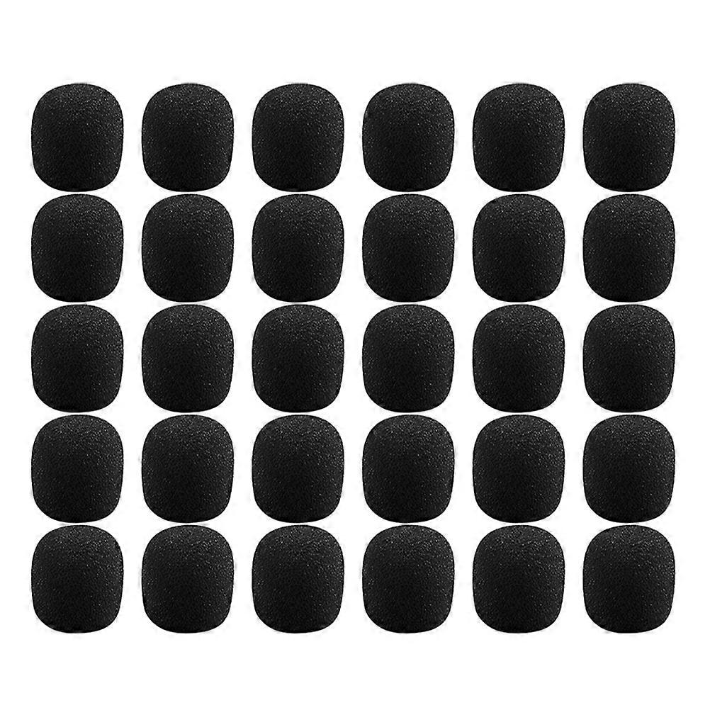 Foam Windscreen for Microphone Plosive Sound Reduction 30Pack Suitable for Studios