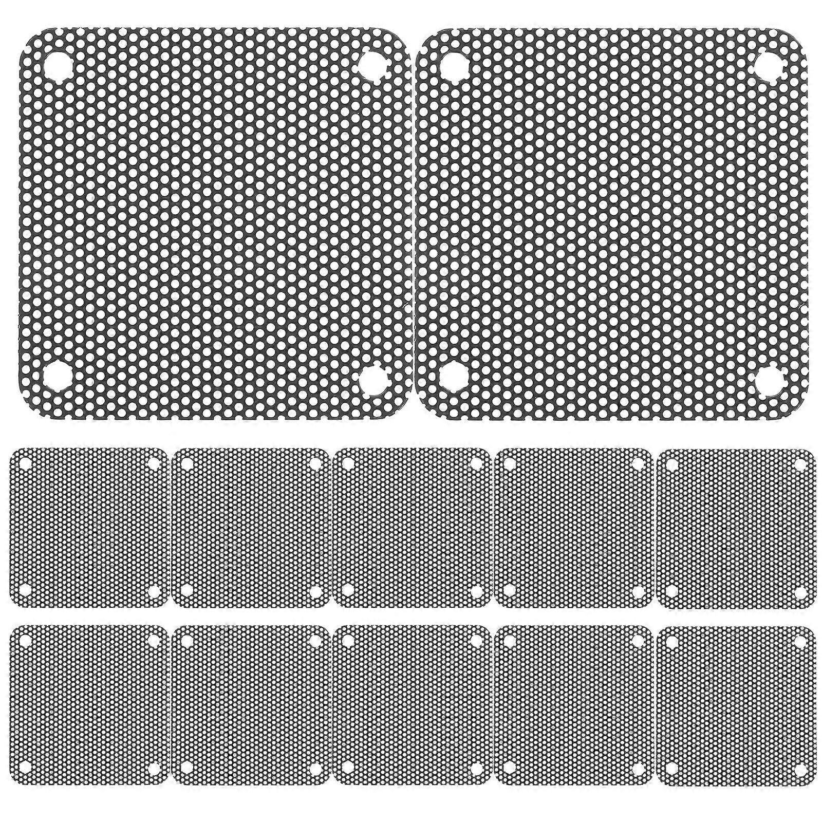 20PCS PVC Dust Filter Covers for Computer Cooling Fans, Mesh Strainer for PC Fan Dust Protection, Compatible with Home Chassis and Electronics