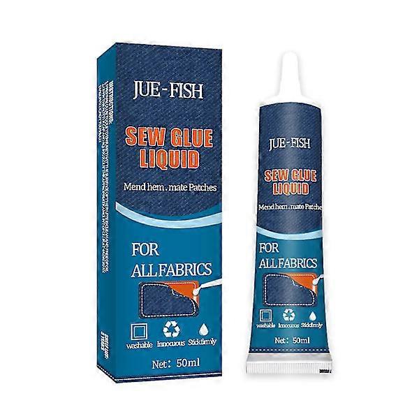 Colle à tissu à séchage rapide, douce pour la peau, réparation à l’oxygène, sans coutures, couture DIY
