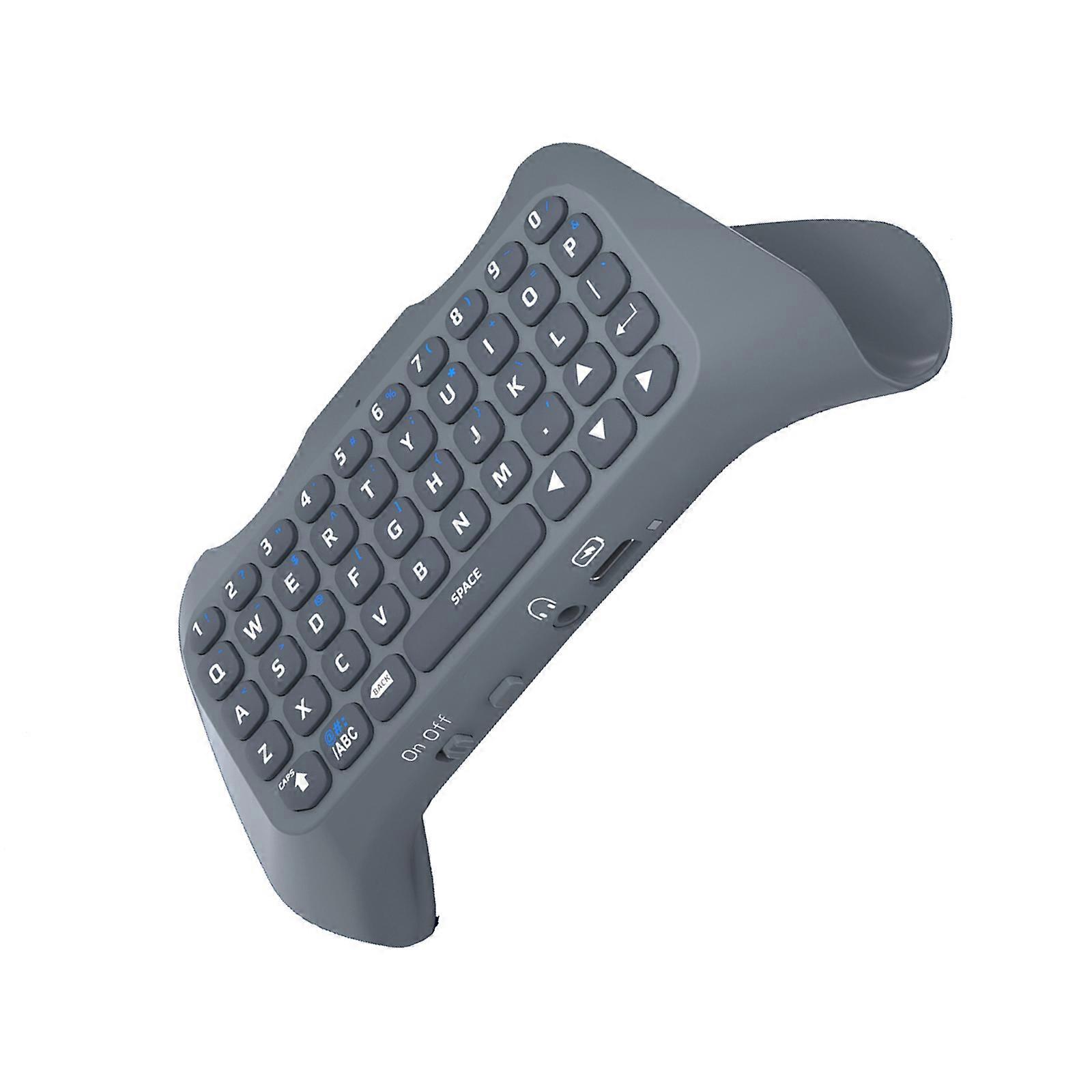 Voice Chat Board Wireless Controller Keyboard for Game Console Bluetooth-compatible Chatpad for Gaming Live Chat Multicolor