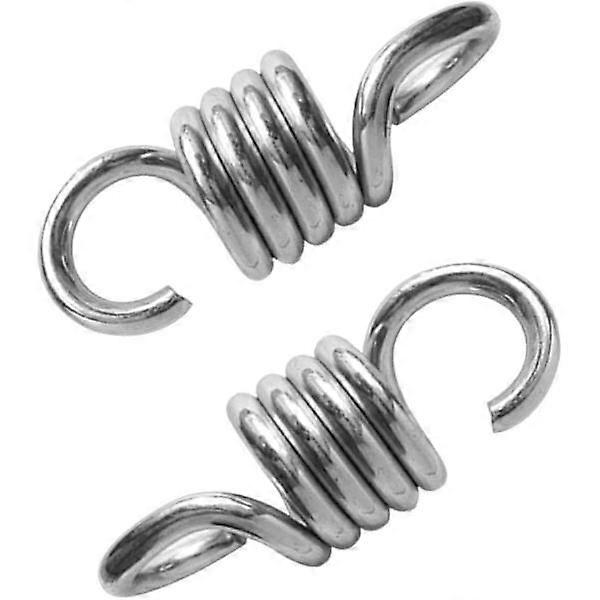 2 Pcs Hanging Hooks 700 Pounds Weight Hammock Spring Supported Chai