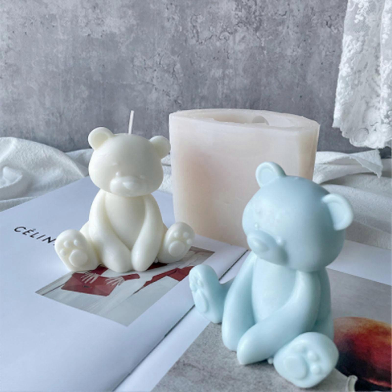 Bear Silicone Mold 11.5x10cm High Temp Resistant for Baking