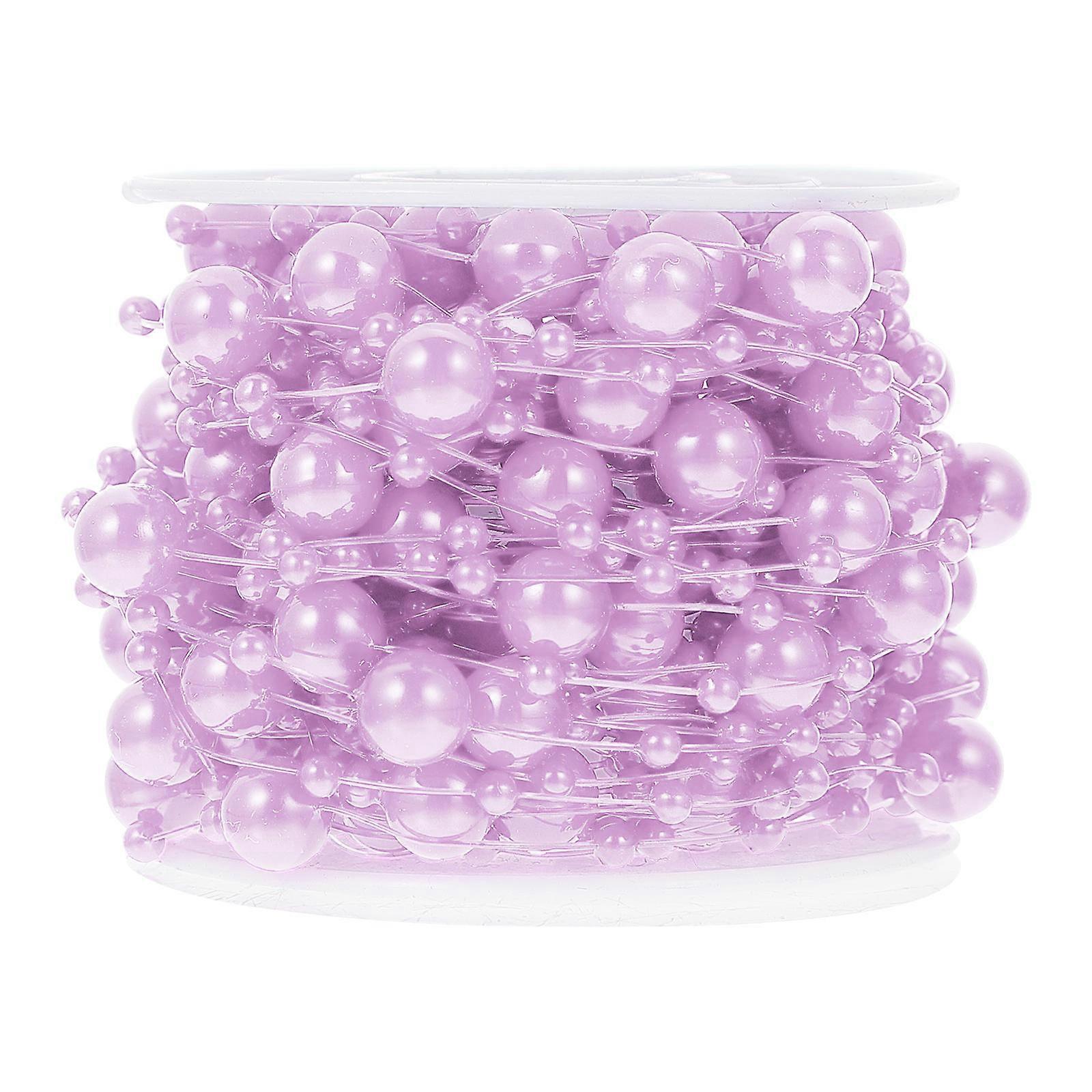 1 Roll Delicate DIY Bead String Decor   Light Pearl Beads for Crafting, Home Decoration, Parties & Creative Projects