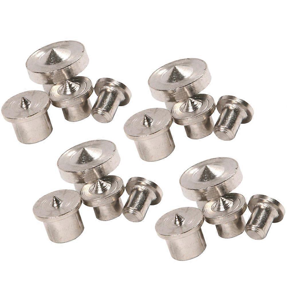 Metal Dowel Centers Set for Woodworking Precise Alignment of Dowels and Tenon Joints Silver 6mm 8mm 10mm 12mm