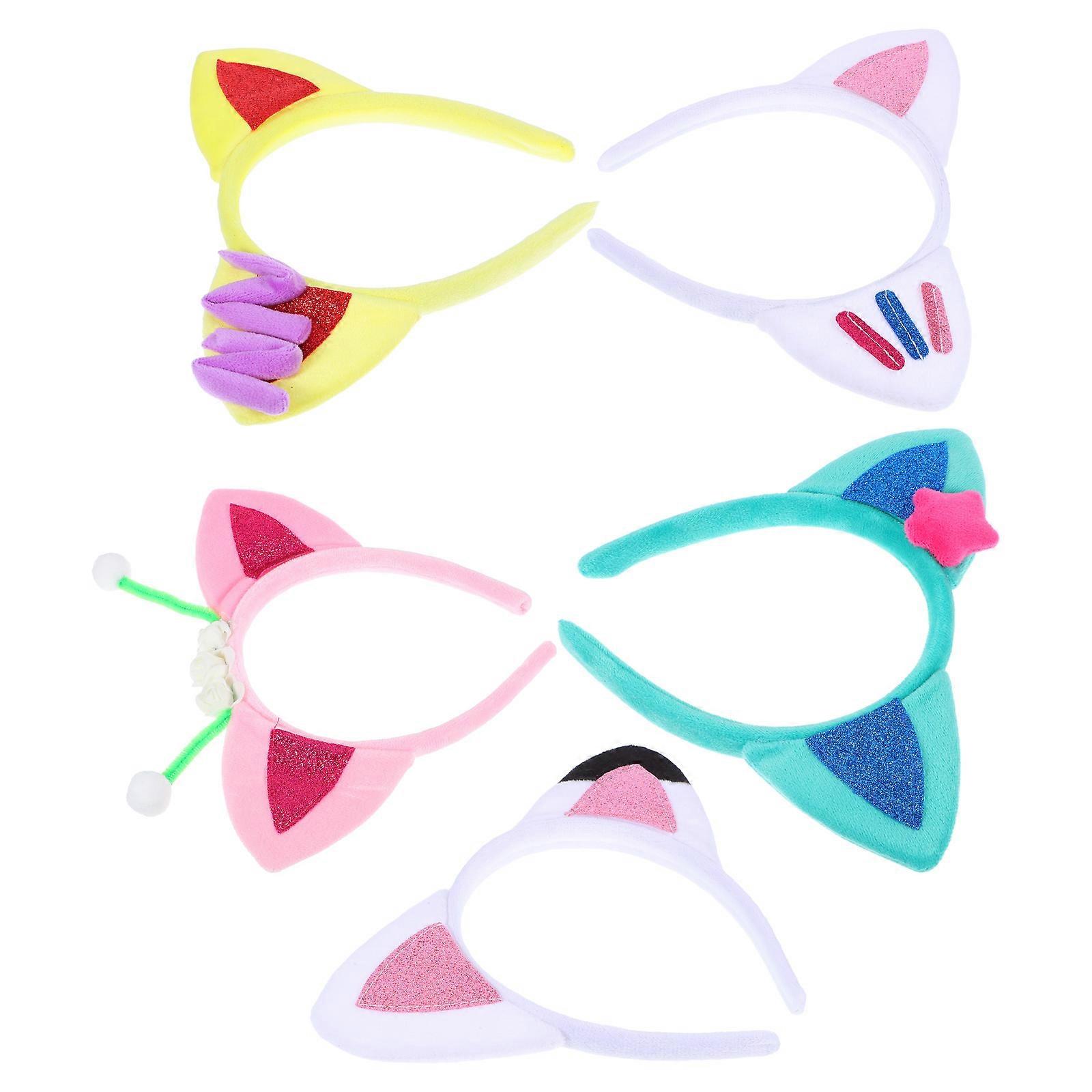 Festive Ear Decorations, Designed to Fit Various Head Sizes for Fun Activities