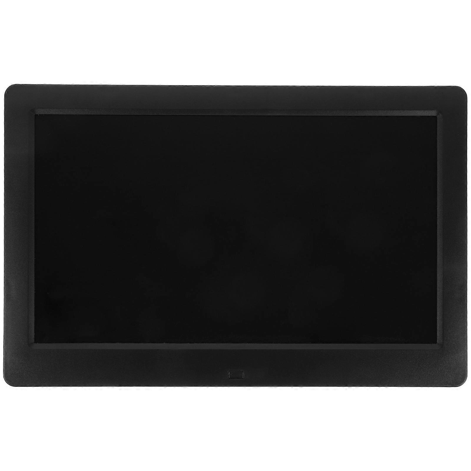 Digital Photo Frame 10 Inch Electronic Album Supports Audio For Home Use Black 1Pack