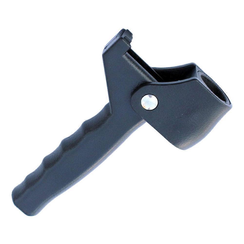 Walking Stick Handle with Plastic Crutch Accessory for Practical Use 1Pcs