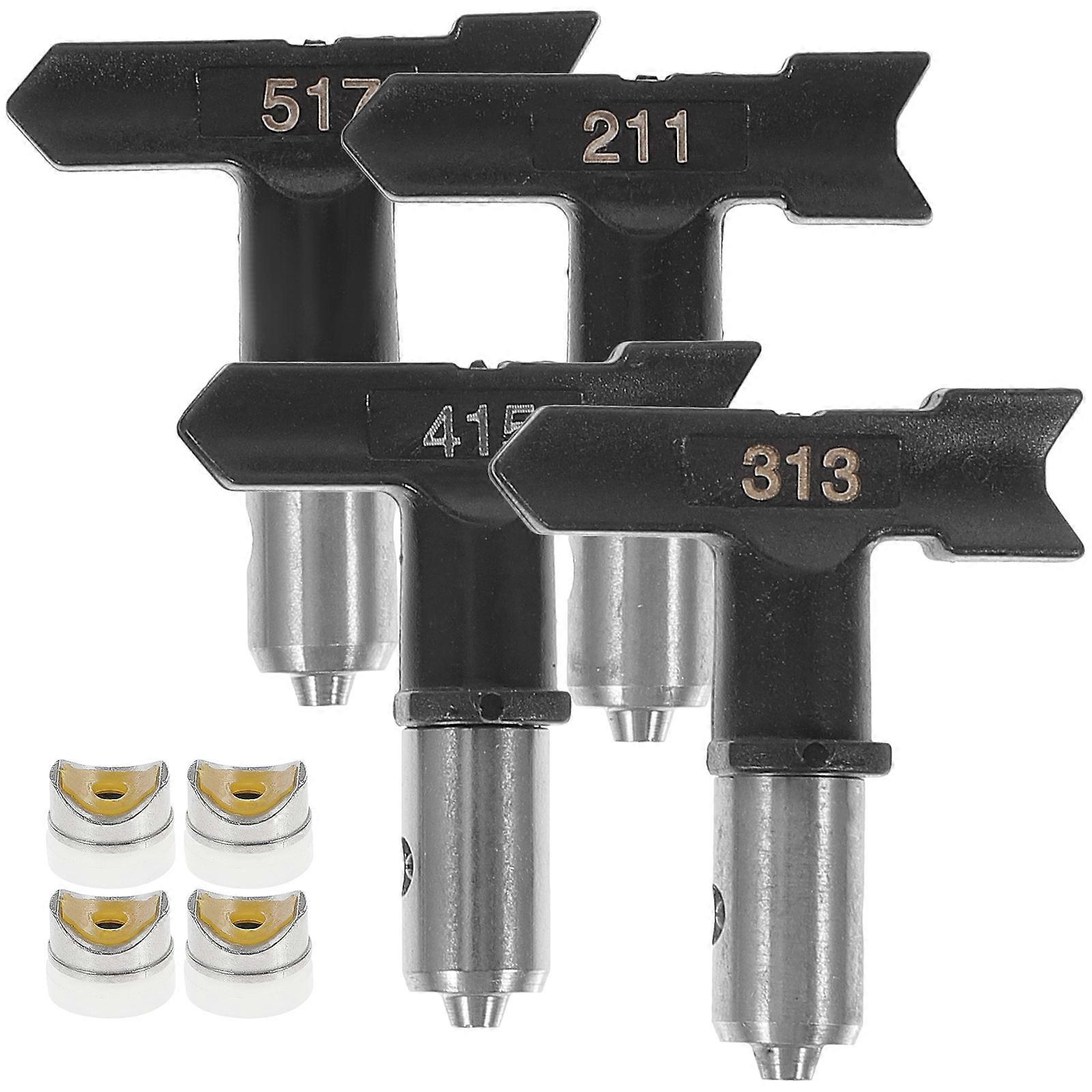 Replacement Airless Spray Paint Nozzle Sprayer Attachment Designed For Home Decoration And Painting Crafted From Durable Stainless Steel