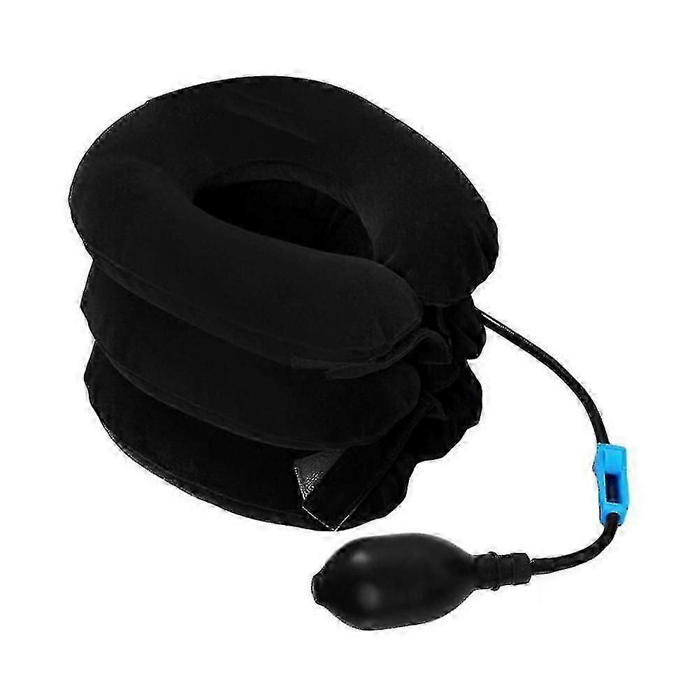 Inflatable Cervical Neck Traction Device, Adjustable Neck Stretcher