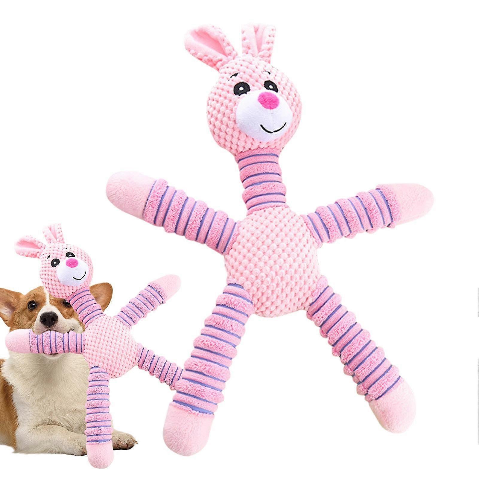 Squeaky Dog Toy  Cute Plush Chew Toy, Fun Interactive Toy for Small and Medium Dogs