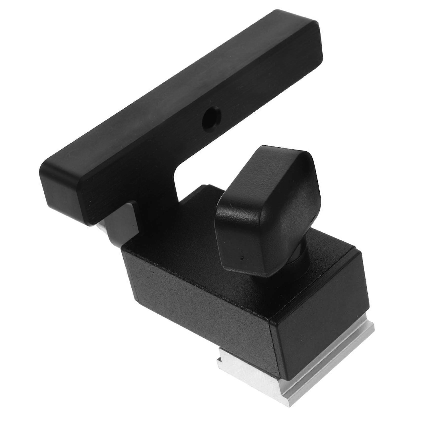 Slot Stopper with Square Handle Miter Saw Stop Block for Woodworking Compatible with Standard T Track DIY Tool for Precise Cuts