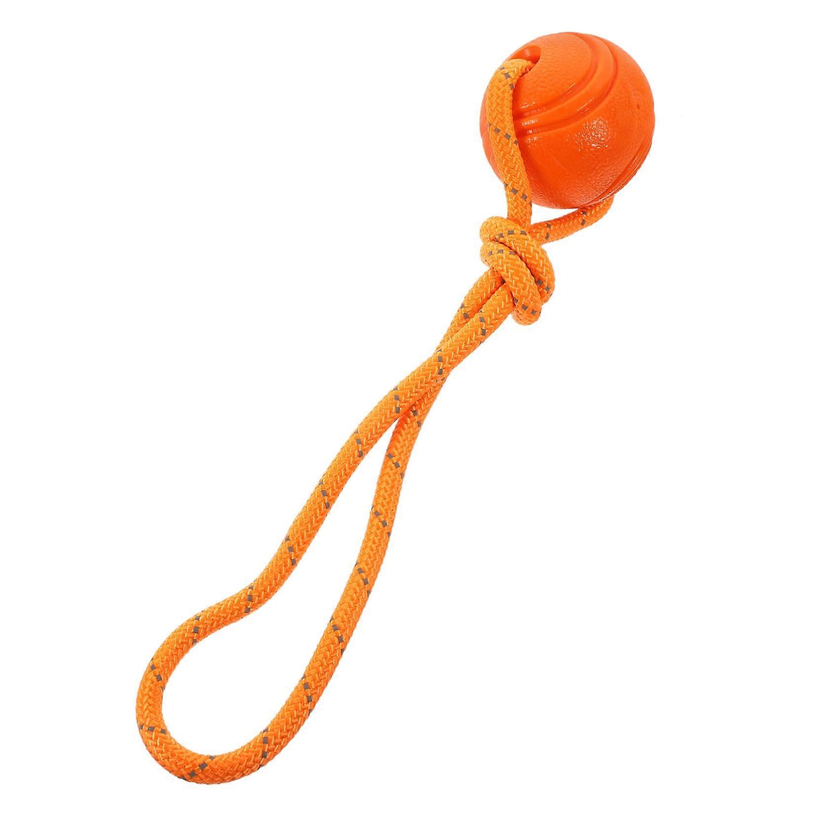 Jouet indestructible pour chien, balle à mâcher souple pour chiots, jouet molaire interactif, jouet en caoutchouc durable pour animaux de compagnie, 10 cm