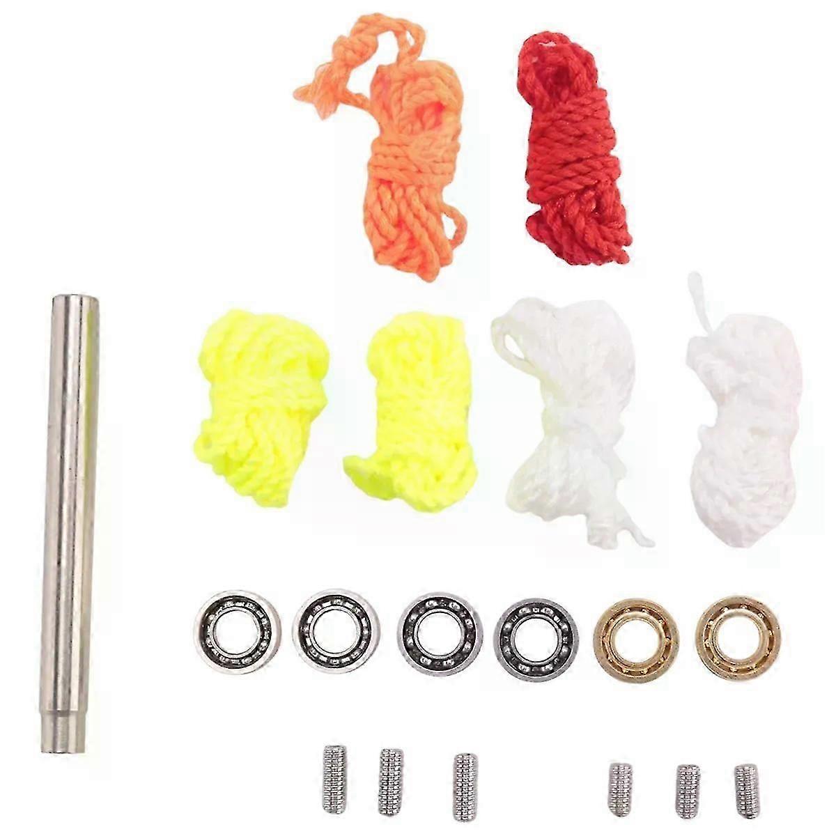 MAGICYOYO Complete Yoyo Kit: 10 Ball Bearing, Removal Tool, 6 Strings & Axles