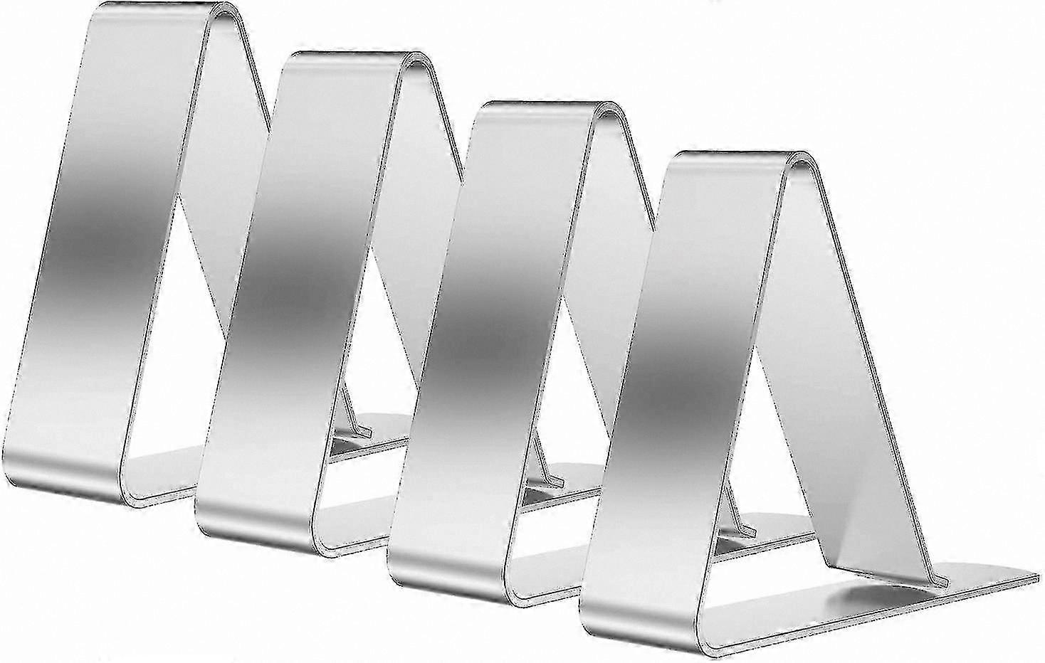 Adjustable Stainless Steel Clips for Tablecloths, 12 Pack, 4.5cm Size