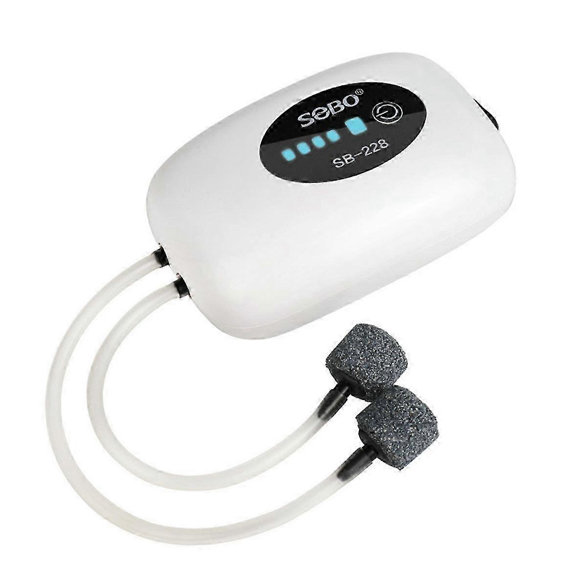 Rechargeable & Portable Oxygen Pump for Fish Farming: Compact Oxygenator for Fishing Use