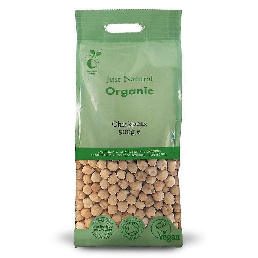 Just Natural Organic Organic Chickpeas 500g - 2 Pack
