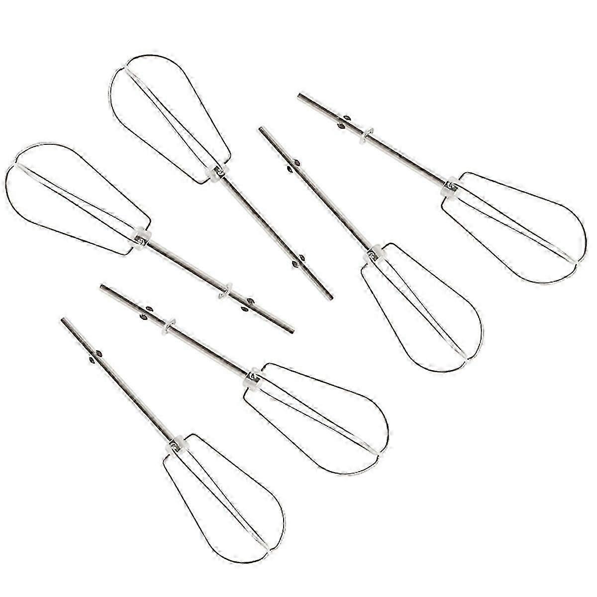 3 Sets Hand Mixer Beaters Attachments for Replacement W10490648