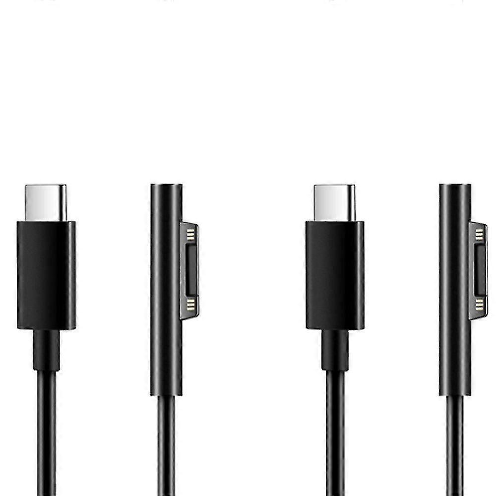 Connect To Usb C Charging Cable For Surface Pro 3/4/5/6/7,surface Go