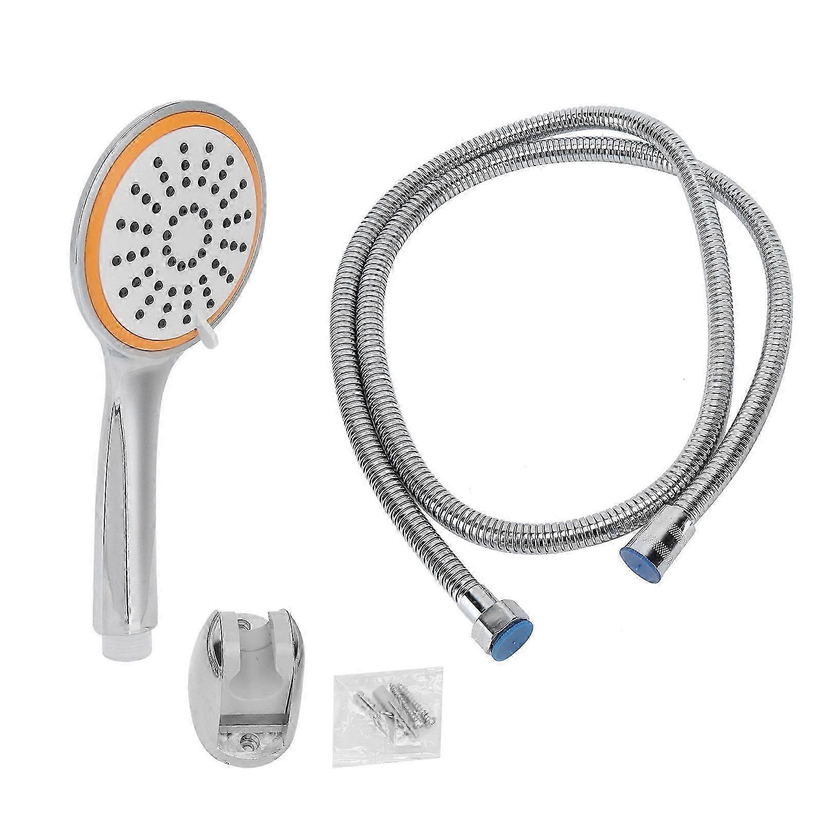 G1/2 Shower Head Multifunctional WallMounted 3Function HandHeld Shower Sprayer Set