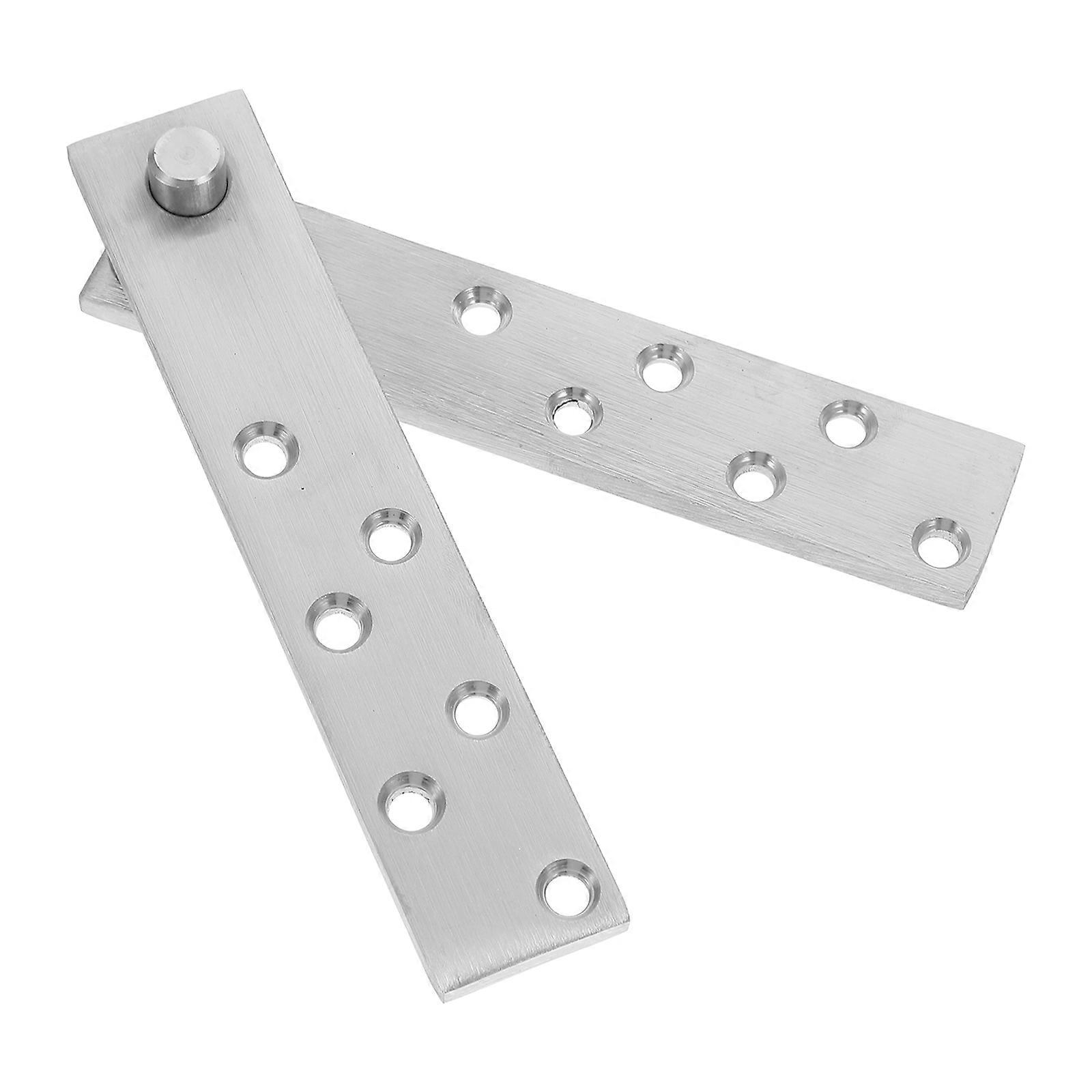 Heavy Duty Stainless Steel Hidden Pivot Door Hinge for Wood Secret Door with 360 Degree Rotation Invisible Hardware for Bookshelf
