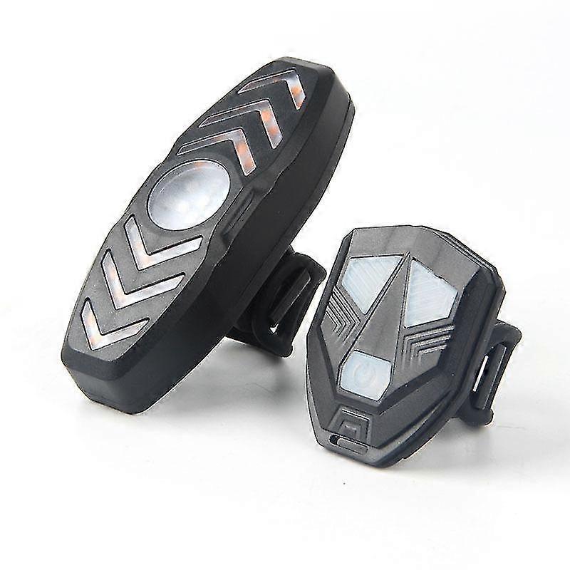 Bike Scooter Flashing Tail Light, Wireless Remote Control, 6 Lighting Modes, Waterproof and Durable