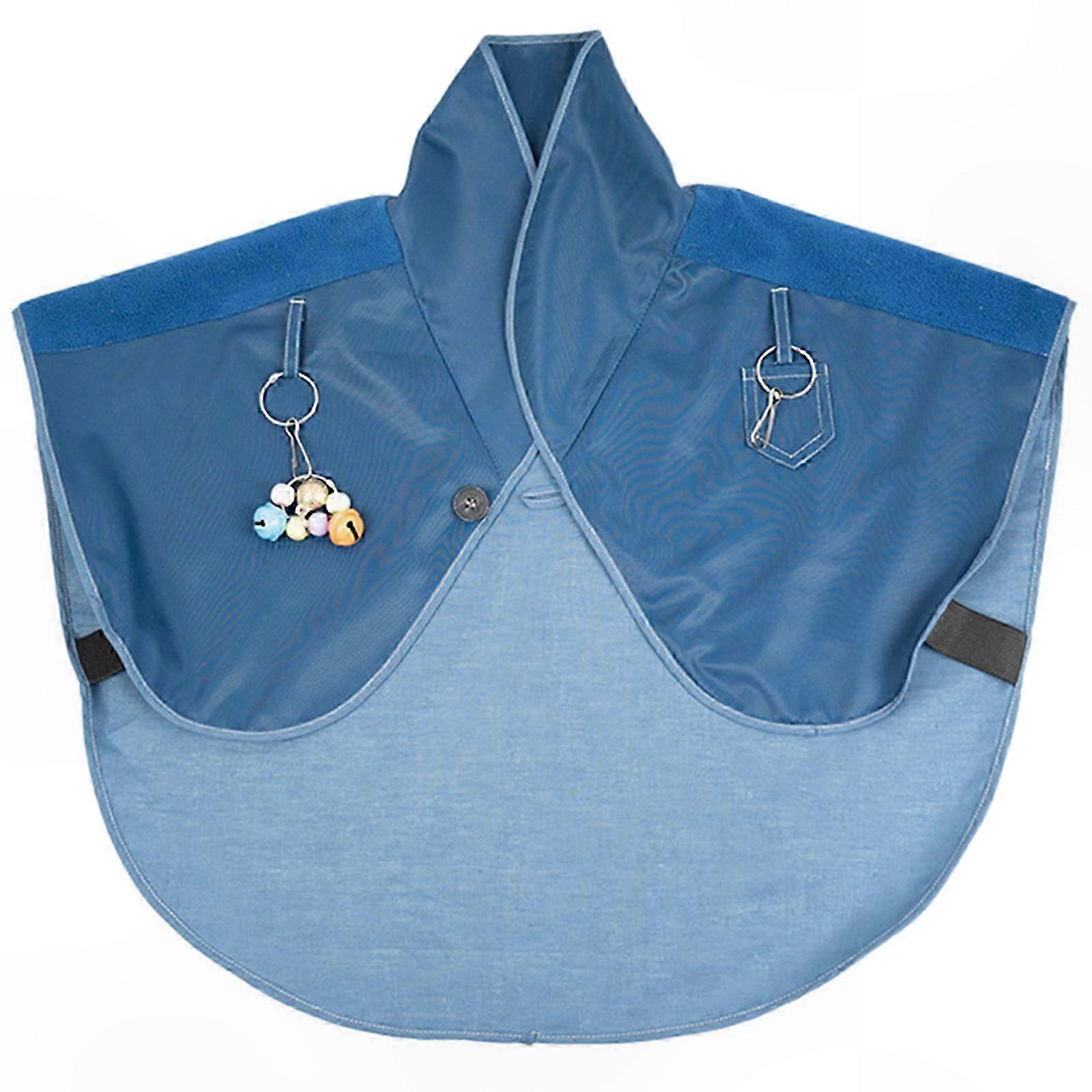 Durable Bird Shawl for Parrots and Other Birds - Anti-Scratch Cape Protector in Purple