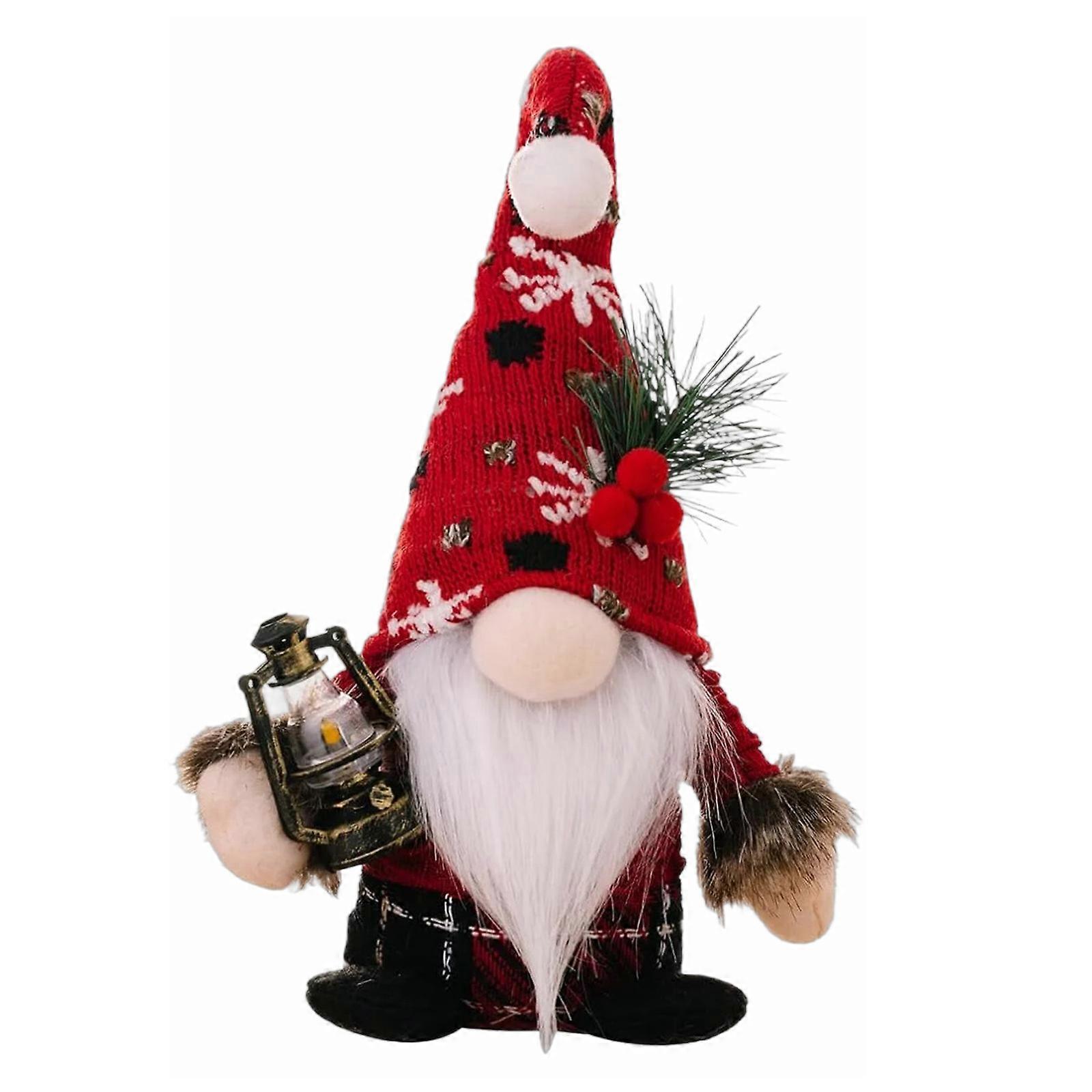 Dwarf Doll With Cane Figurine Cloth Gift For Christmas Birthday Party 126.529cm