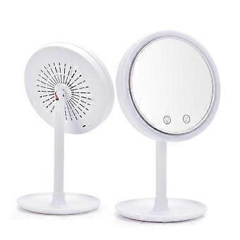 Forfængelighed Spejl med Fan 3 I 1 LED Make MirrorMagnifying Mirror 180 Graders Rotation Spejle