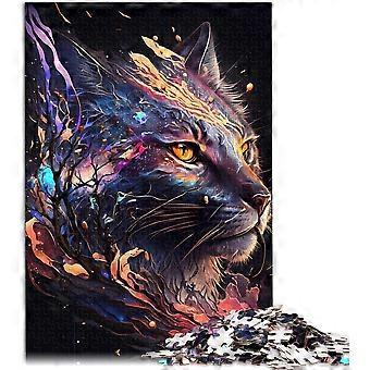 quebra-cabeça adulto Lynx 300 Peças Quebra-cabeça Quebra-cabeça Madeira para Adultos e Crianças a partir de 6 Anos Melhor Presente para Adultos e CriançasWD1572