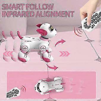 Fernbedienung Roboter Hundespielzeug für alte Mädchen, tanzen & smart Hund Robo, geeignet für Teppich, Juguetes Haustierspielzeug für 3+ jährige Mädchen Gif Kinder, Spielzeug für 3 Jahre