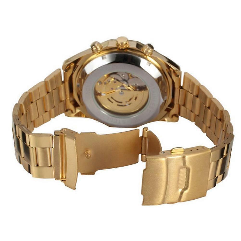 Automatic Mechanical Watch for Time Keeping with Stainless Steel Band