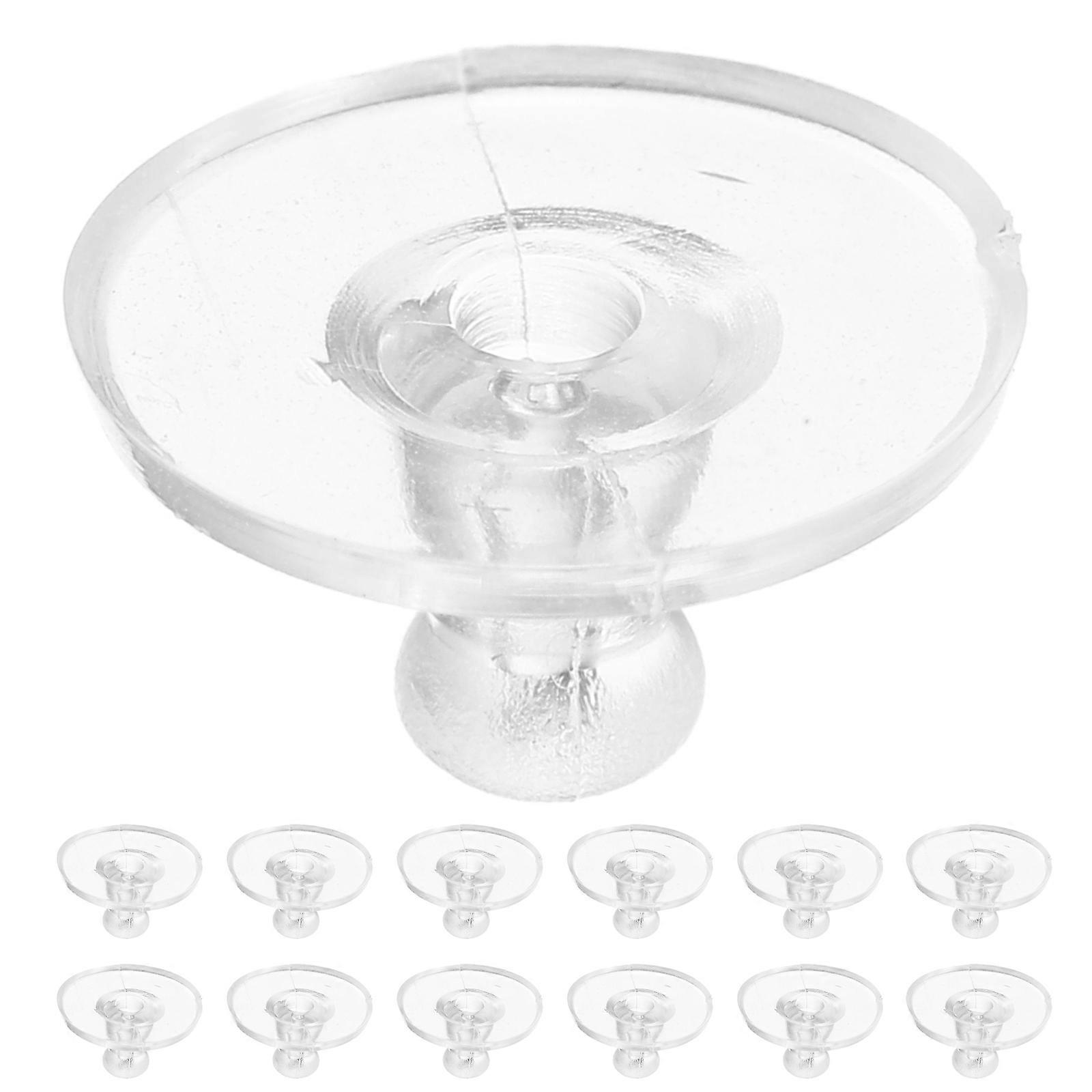 Replacement Earring Backs Silicone Secure Locking Pierced Earring Backs 500Pcs