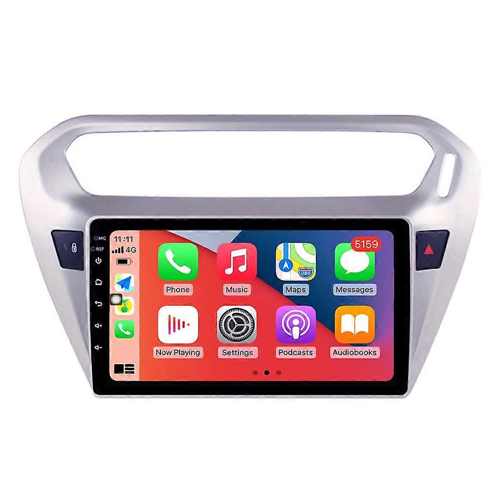 Car Multimedia Player For Peugeot 301 for Citroen C-Elysee CElysee 2012-2016 CarPlay Android Auto Stereo Radio GPS Navigation Autoradio Bluetooth 2Din