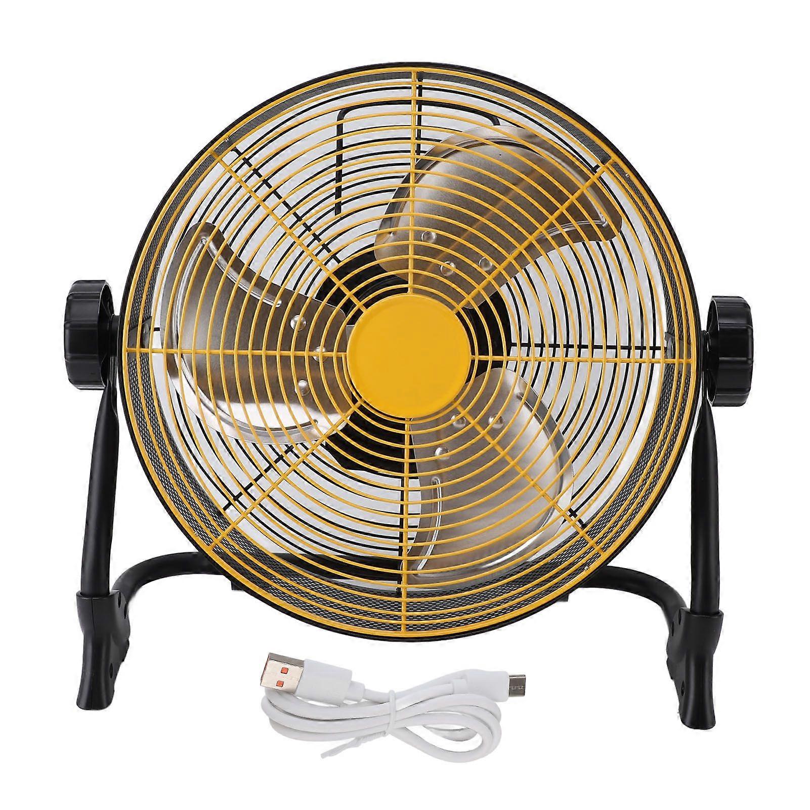 Industrial Fan Adjustable Speed Powerful Portable Rechargeable High Velocity Floor Fan for Home Outdoors