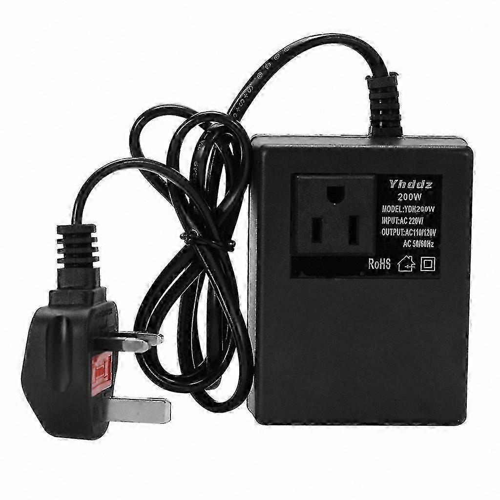 Step Down Voltage Converter 230V to 110V, Travel Power Adapter for International Use