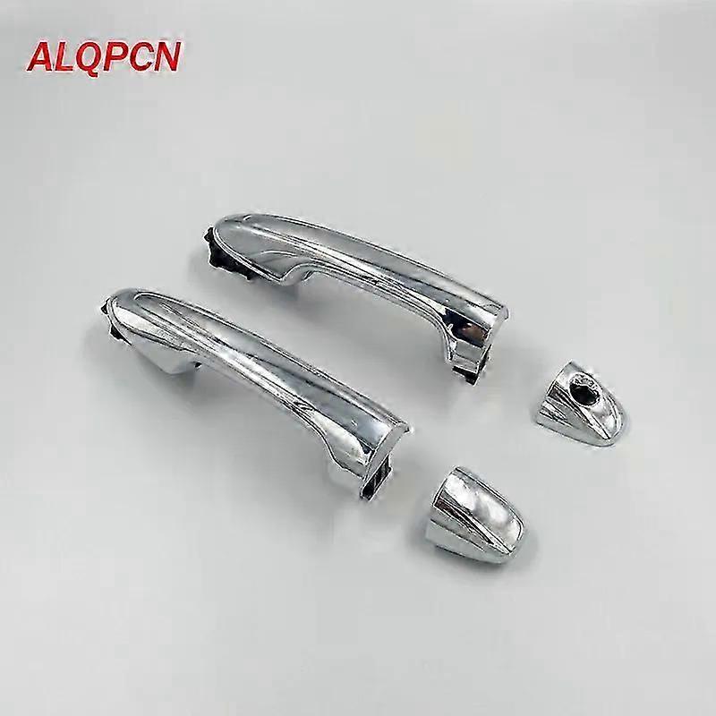 Applies to Chrome Door outer handle with cap for toyota pickup hilux Revo 2015-2018