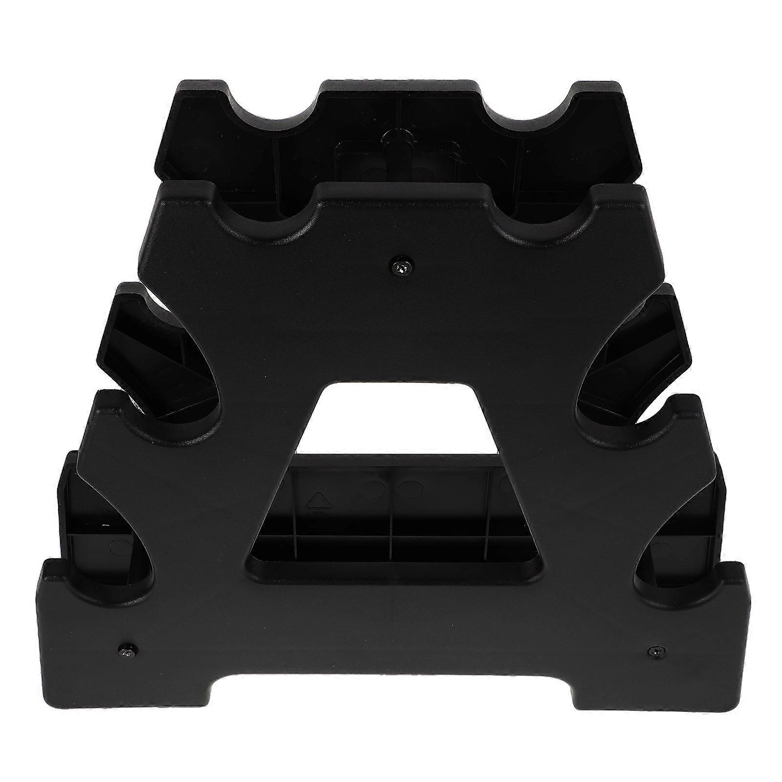 Gym Storage Rack Dumbbell Bracket Home Workout Dumbbell Organization Rectangular Simple Design 1Pcs