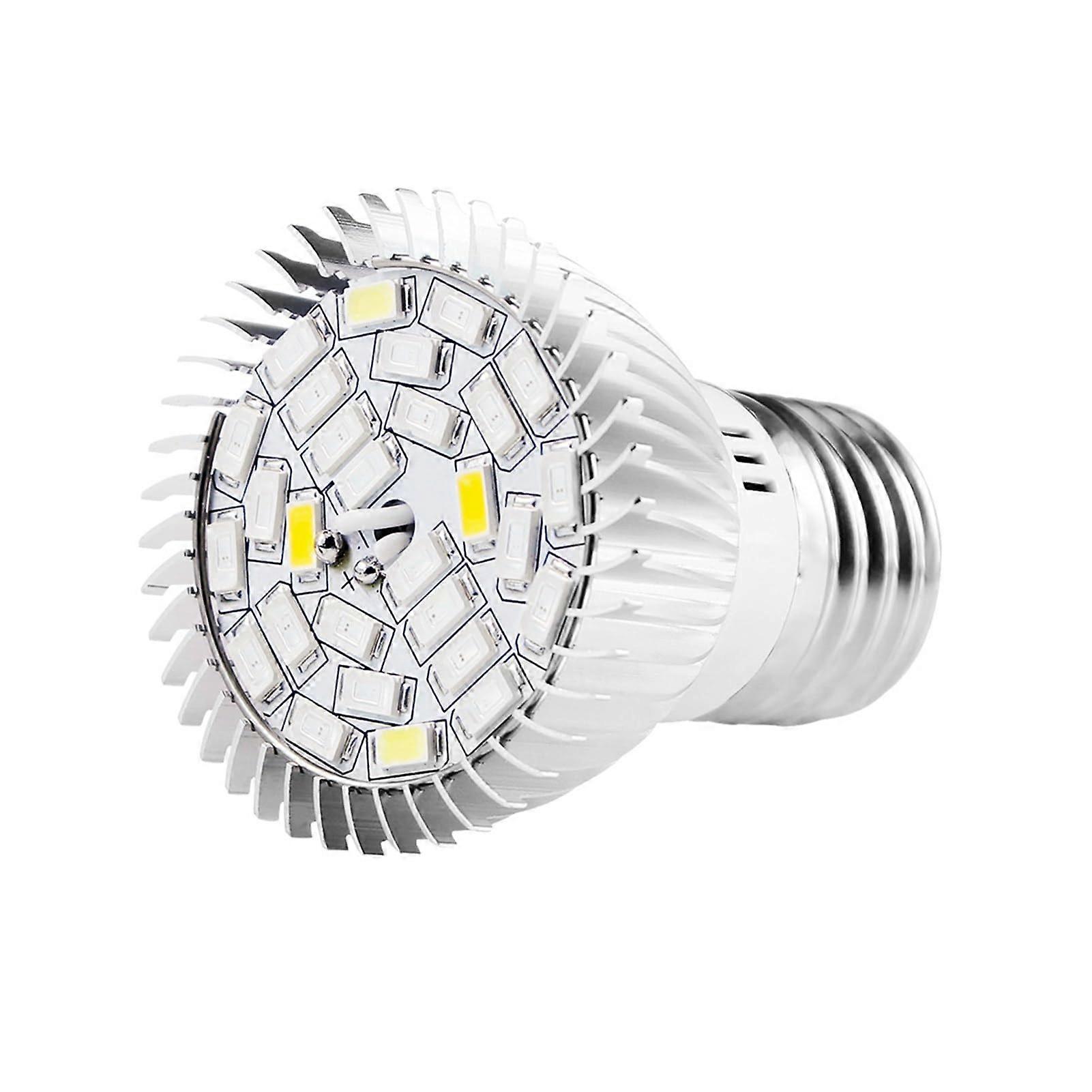 Plant Grow Light Bulb 28 LEDs Full Spectrum Energy Efficient for Indoor Plant Growth Succulent and Seedling Nursery