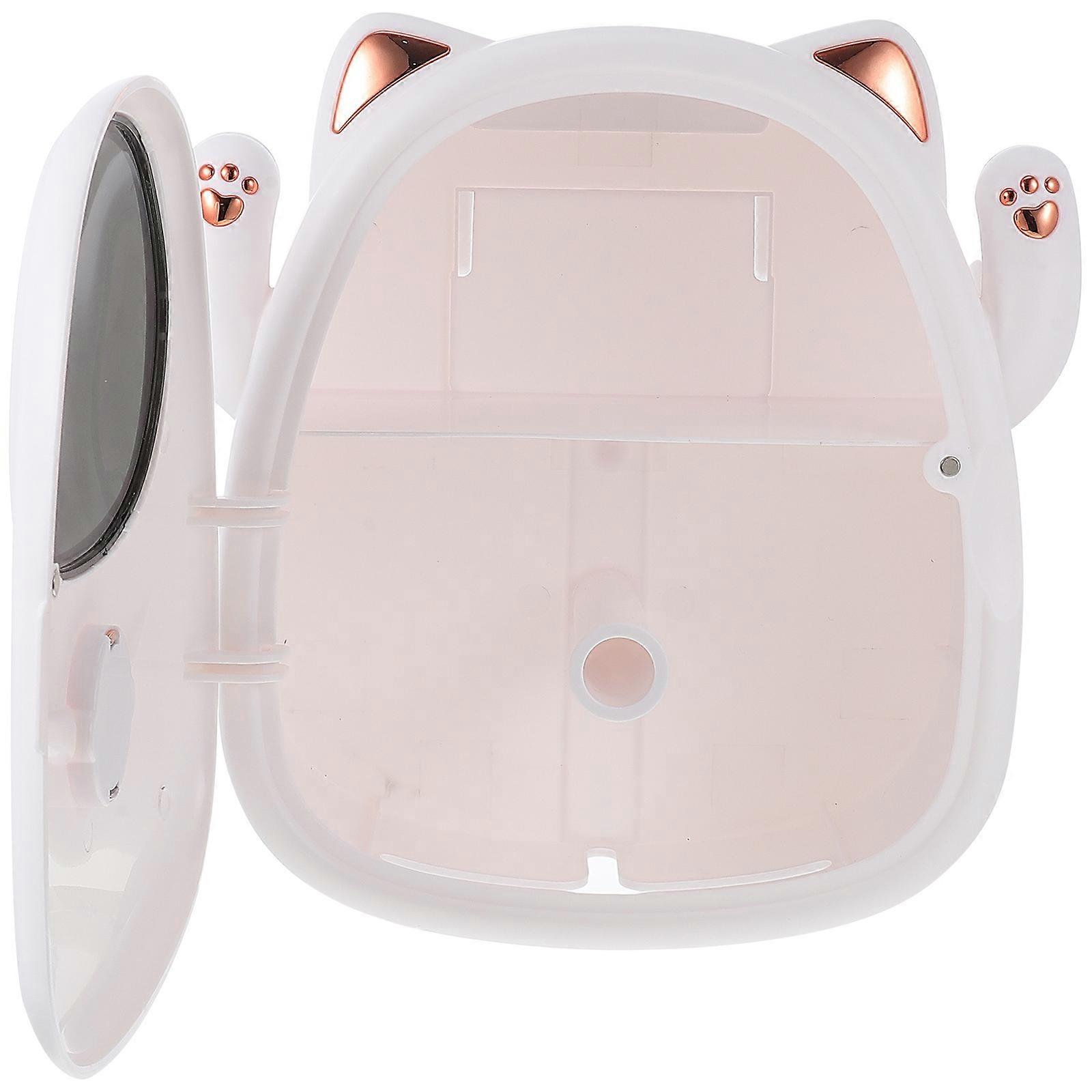 Punch-Free Paper Holder Plastic Roll Box for Storage 2Pcs