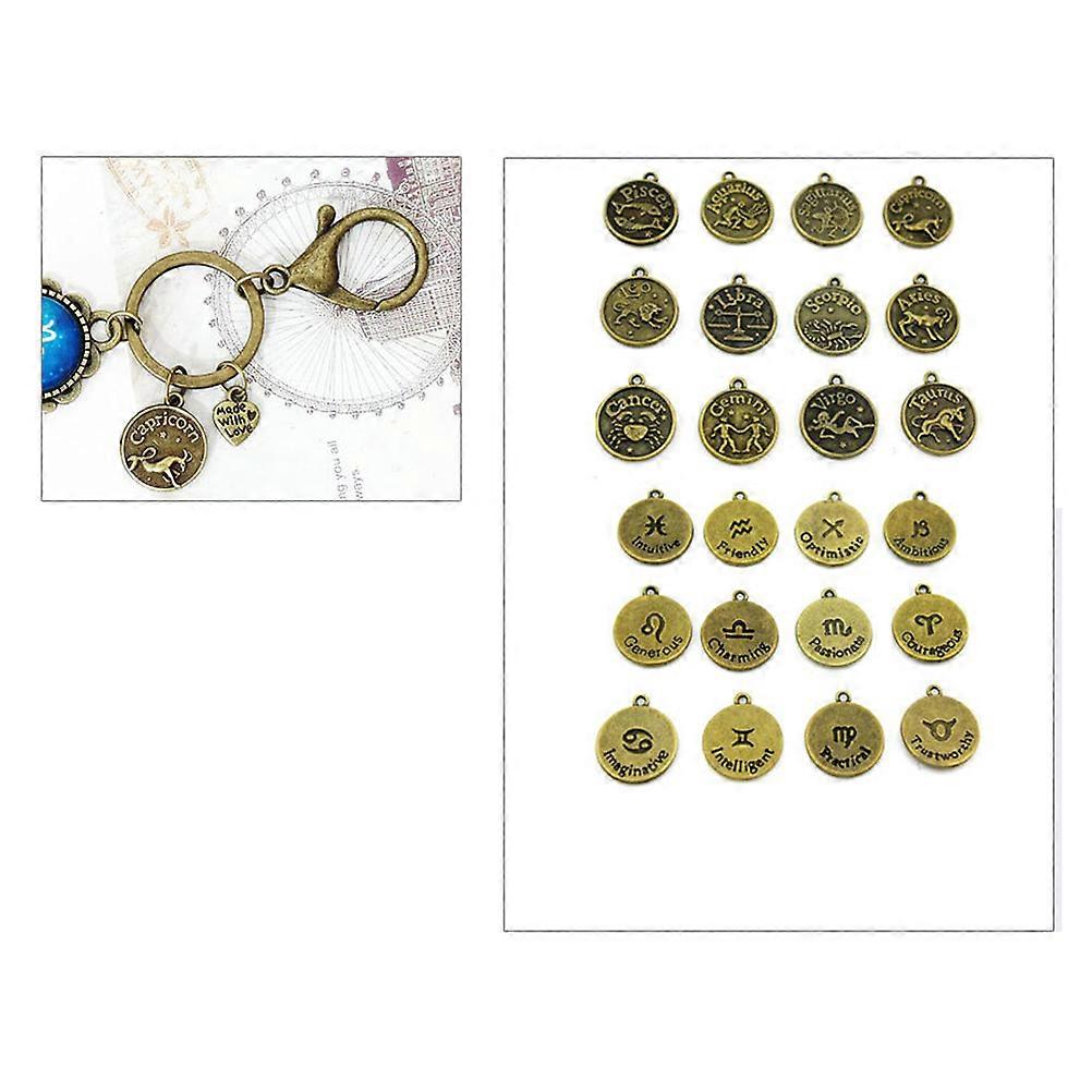 Matching Keychain Shape Zinc Alloy Key Holder For Car Keys 2Pack
