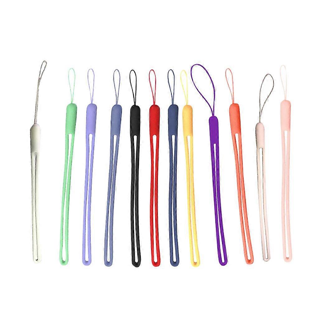 Elastic Neck Strap Lanyard Protect Phone from Losing for Students and Adults 19*0.7CM 12Pcs