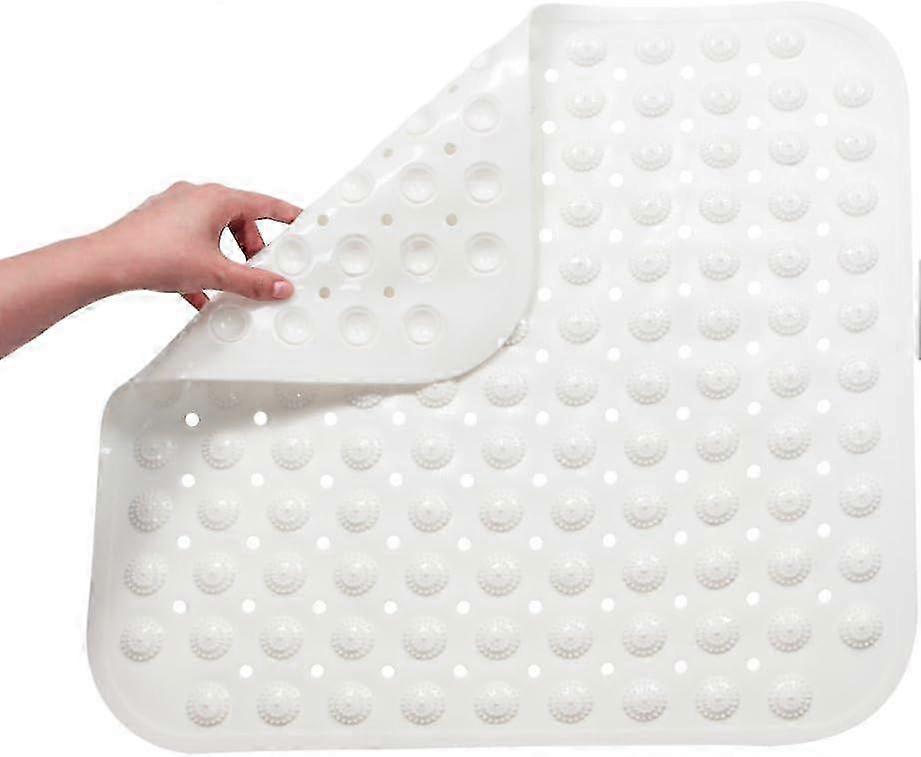 Small shower mat 48 x 48 cm, non-slip shower mat, square shower mat, non-slip shower, non-slip shower mat, non-slip shower tray insert 2025