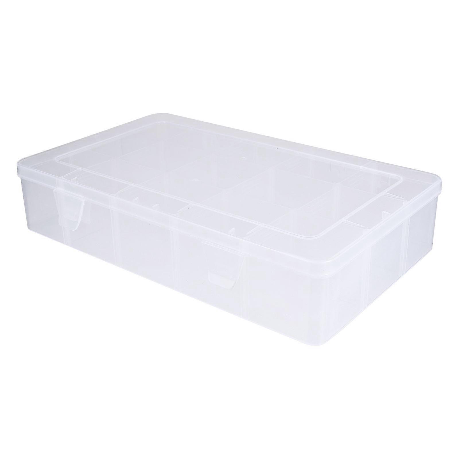 Compartment Organizer Box With Dividers For Home Use And Gift Recipients Square 10.81X6.48X2.16In 1 Set